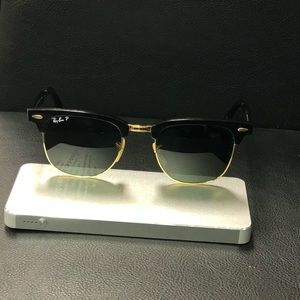 Ray-Bans Square ‘Clubmaster Classic’ Sunglasses